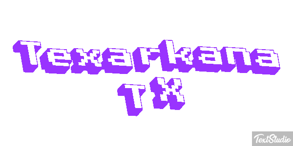Texarkana TX Effetto testo