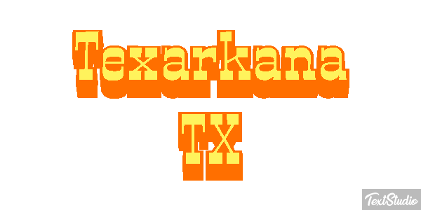 Texarkana TX Effetto testo