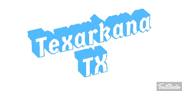 Texarkana TX Effetto testo