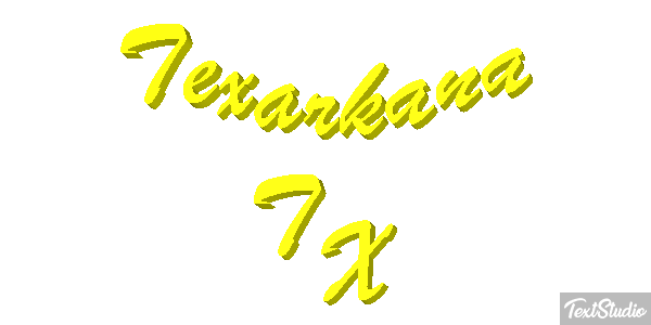 Texarkana TX Effetto testo