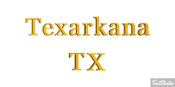 Texarkana TX Effetto testo