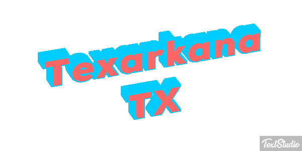 Texarkana TX Effetto testo