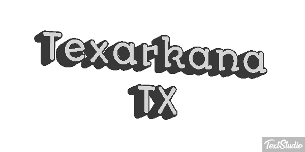 Texarkana TX Effetto testo