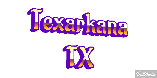 Texarkana TX Effetto testo
