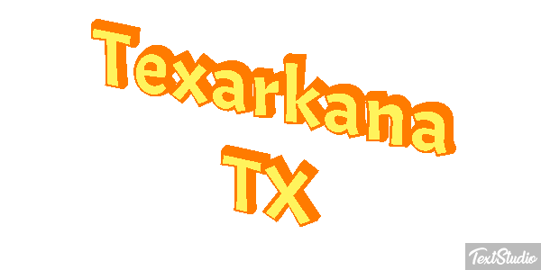 Texarkana TX Effetto testo