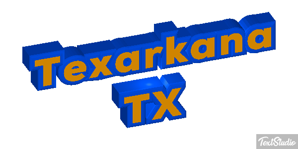Texarkana TX Effetto testo