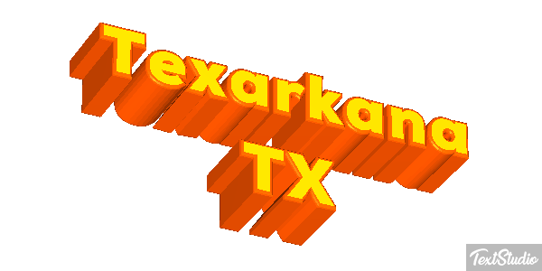 Texarkana TX Effetto testo