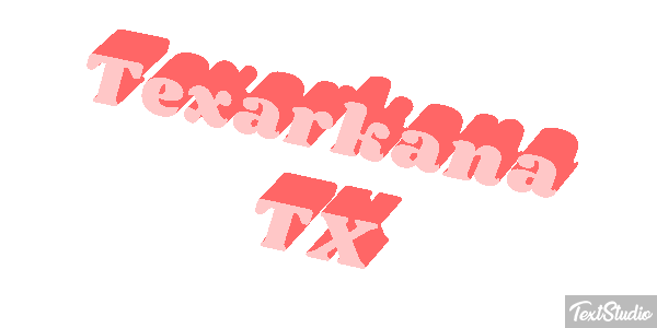 Texarkana TX Effetto testo