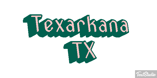 Texarkana TX Effetto testo