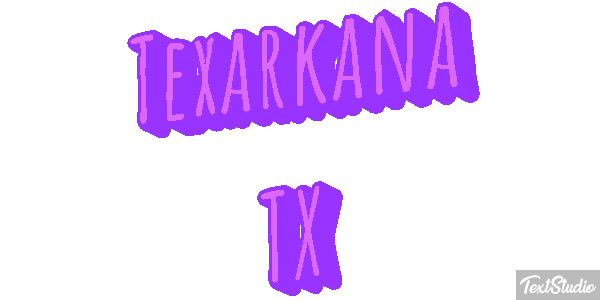 Texarkana TX Effetto testo