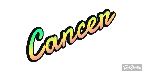 Cancer テキスト効果