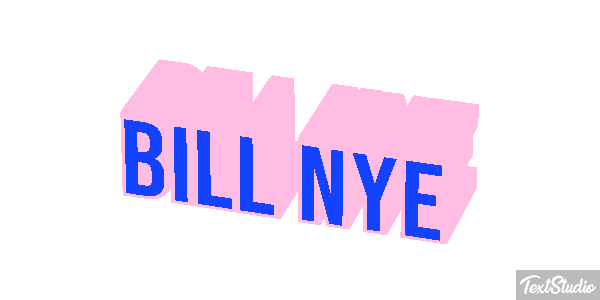 Bill Nye テキスト効果