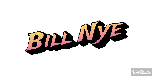 Bill Nye テキスト効果