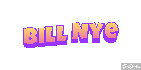 Bill Nye テキスト効果