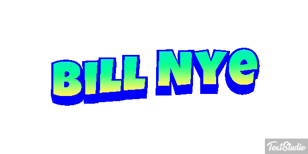 Bill Nye テキスト効果