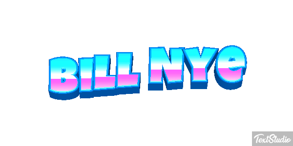 Bill Nye テキスト効果