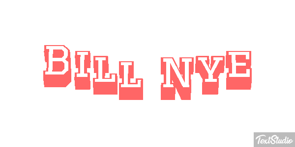 Bill Nye テキスト効果