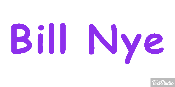 Bill Nye テキスト効果