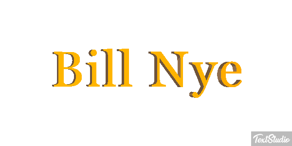 Bill Nye テキスト効果