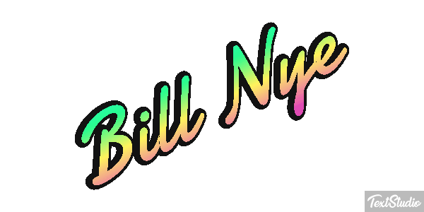 Bill Nye テキスト効果