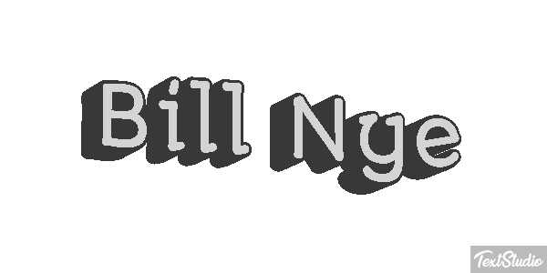Bill Nye テキスト効果