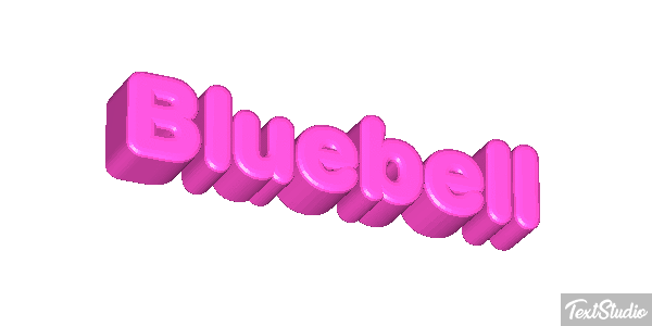 Bluebell Texteffekt