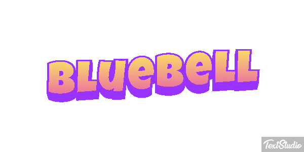 Bluebell Texteffekt