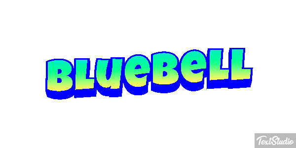 Bluebell Texteffekt