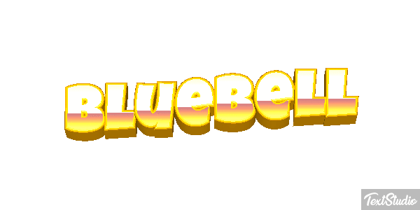 Bluebell Texteffekt