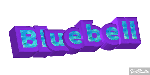 Bluebell Texteffekt