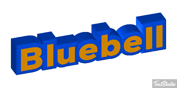 Bluebell Texteffekt