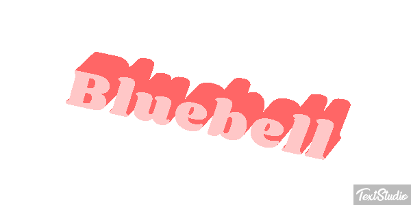 Bluebell Texteffekt