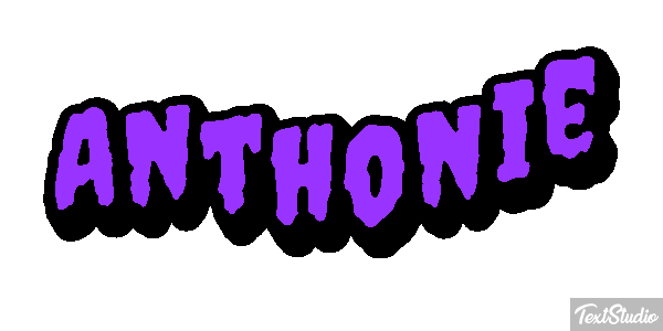 Anthonie Text effect