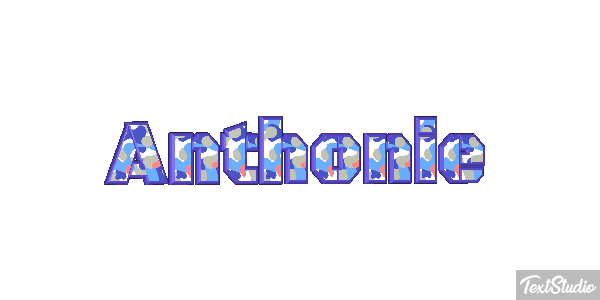 Anthonie Text effect