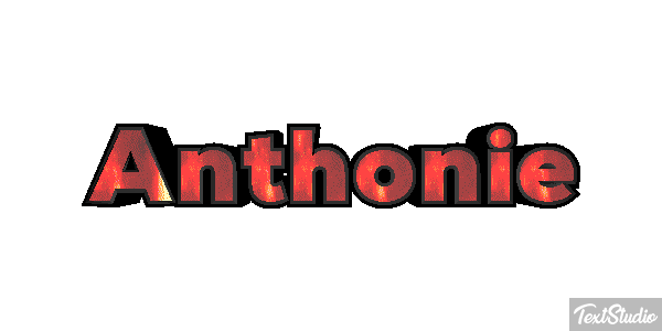 Anthonie Text effect