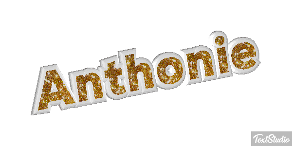 Anthonie Text effect