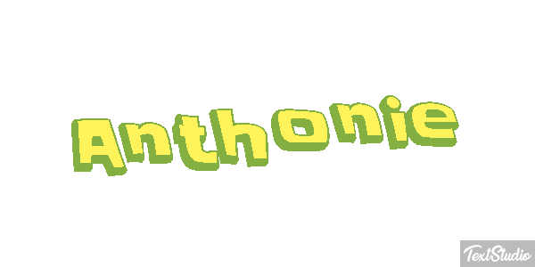 Anthonie Text effect