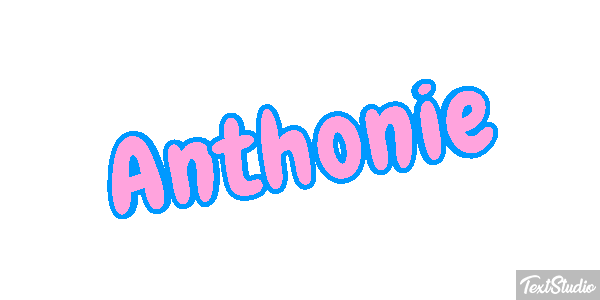 Anthonie Text effect