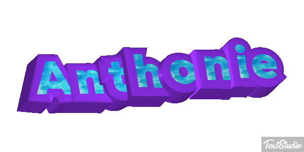 Anthonie Text effect