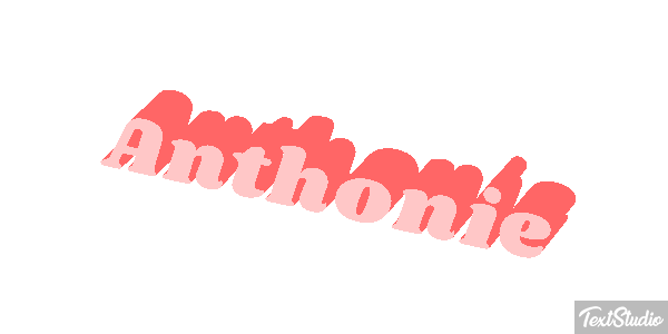 Anthonie Text effect