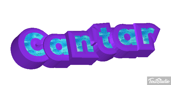 Cantar Text effect