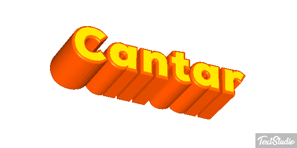 Cantar Text effect