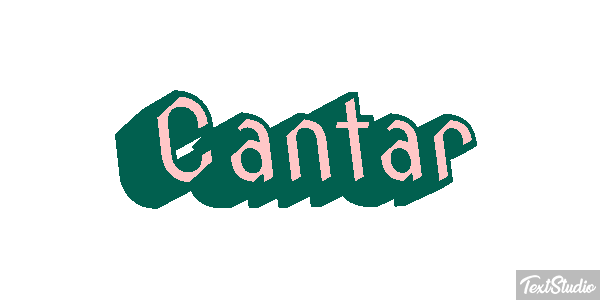 Cantar Text effect