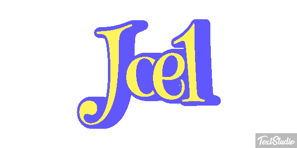 Joël Text effect