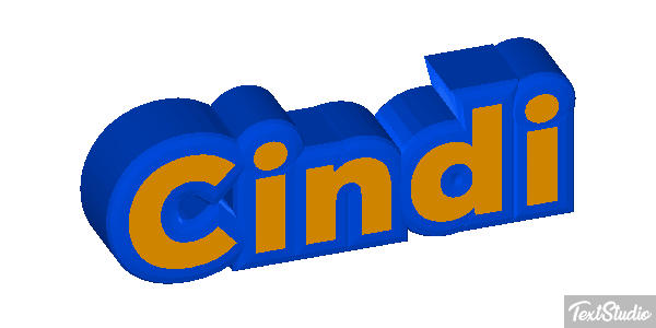 Cindi Text effect