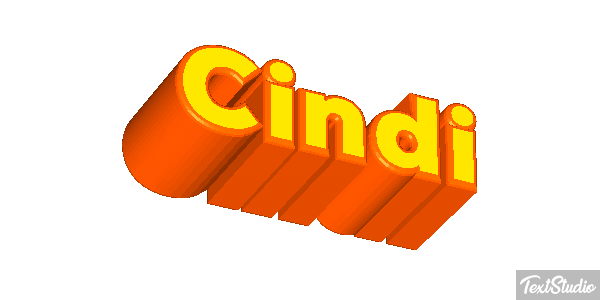 Cindi Text effect