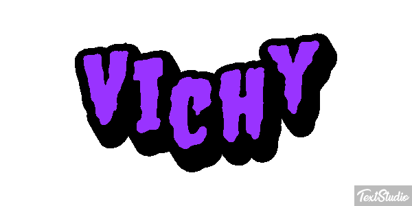 Vichy Effet de texte