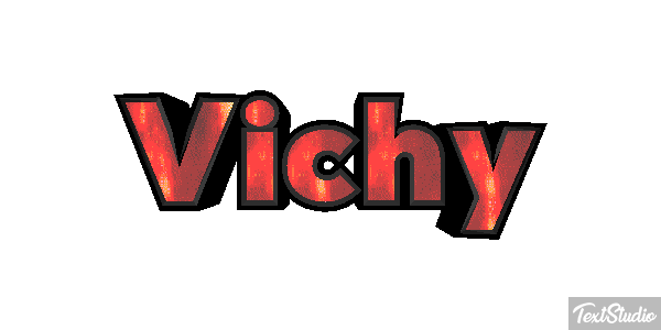 Vichy Effet de texte