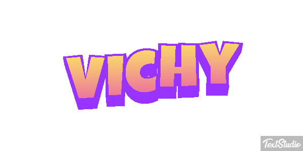 Vichy Effet de texte