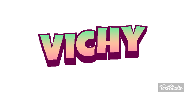 Vichy Effet de texte